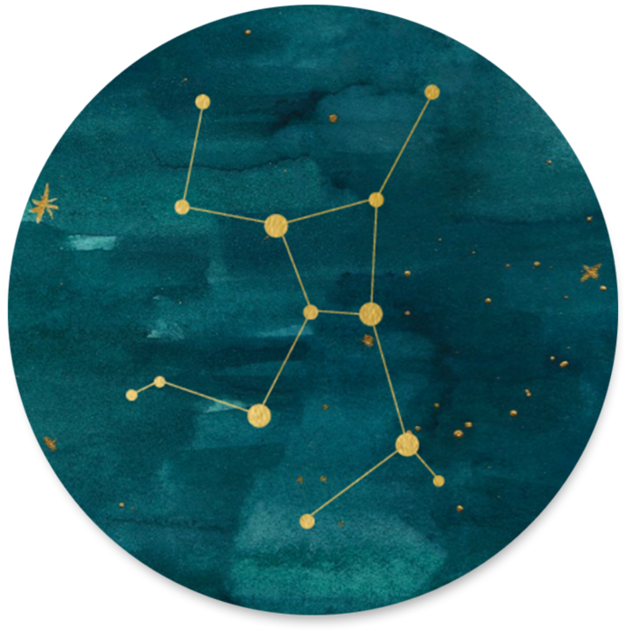 Sluitsticker sterrenbeeld