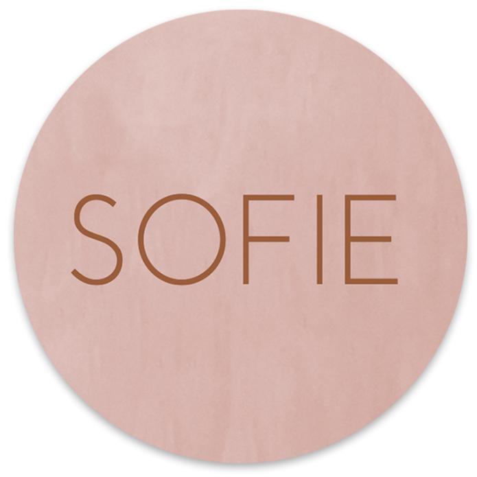 Sluitsticker naam meisje