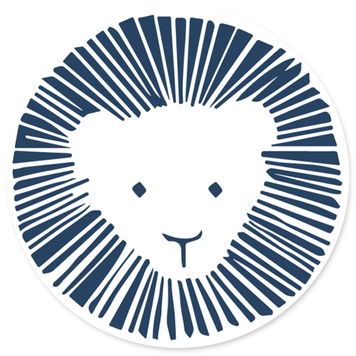 Sluitsticker leeuwtje