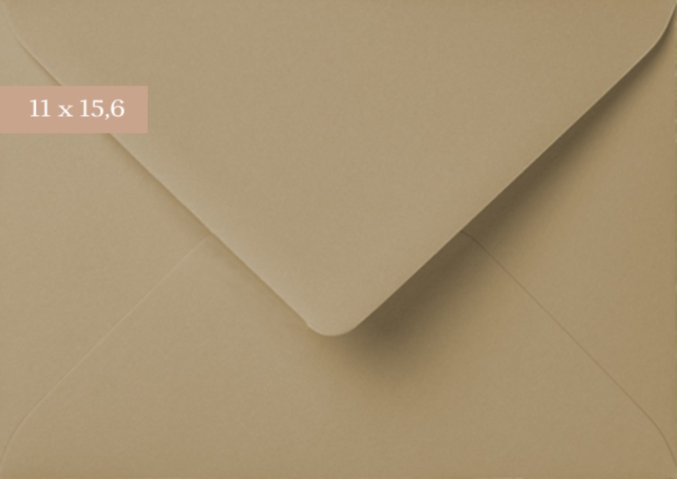 Envelop 11x15,6 Camel
