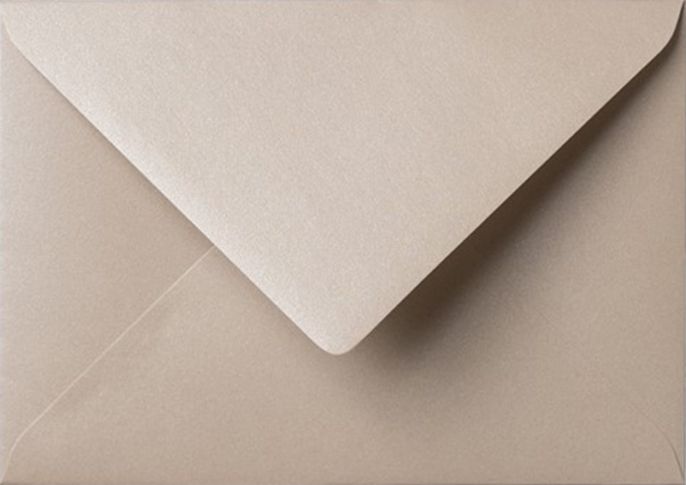 Envelop 12x18 Zand metallic