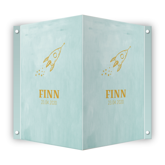 Geboortebord Studionouk groot 50x70cm