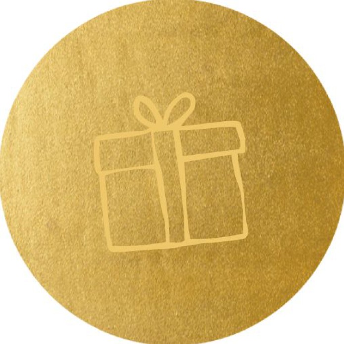 Sticker aftelposter sinterklaas